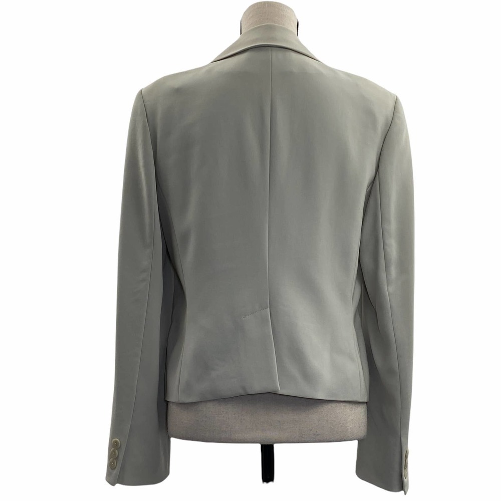 EMANUEL Single Button Beige Blazer Jacket - Picture 3 of 13